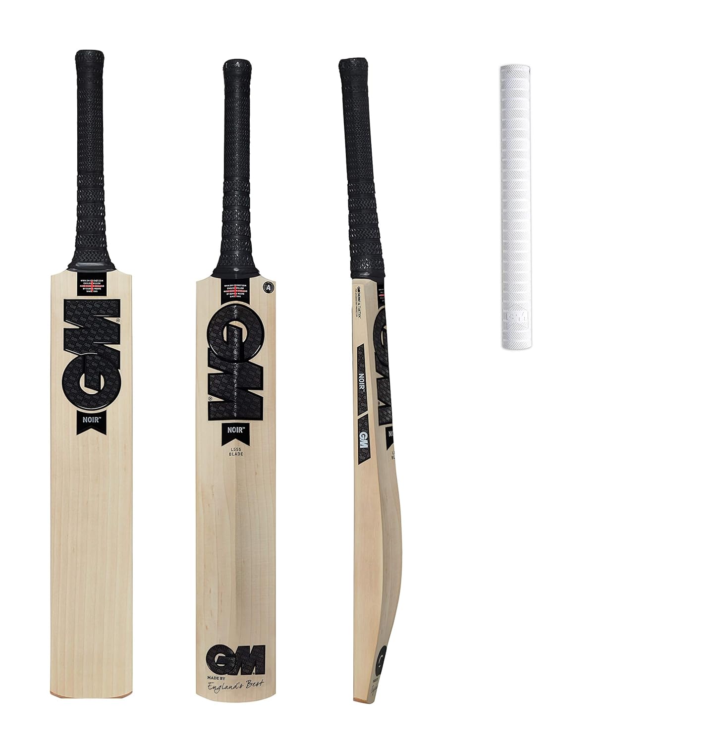 GM CHROME Signature / 707 English Willow Cricket Bat (Free Extra GM bat