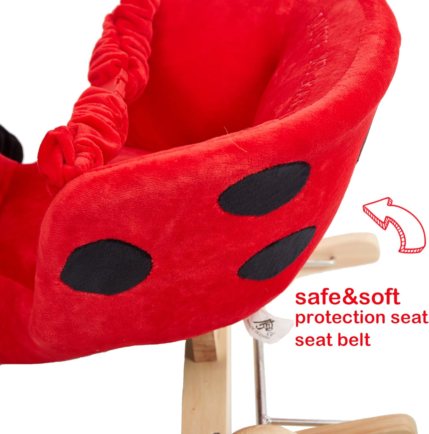 ladybug rocking horse
