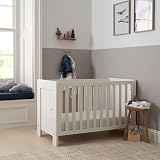 Tutti Bambini Alba 3-in-1 Cot Bed 120x60 White 0-4 yrs