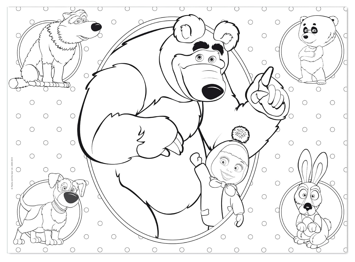Lisciani Masha E Orso In The House Puzzle e Color Fustino Maxi 48 Pezzi Amazon Giochi e giocattoli