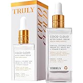Truly Beauty Coco Cloud After Shave Serum | Post-Shave Treatment | Argan Oil, Vanilla &amp; Coconut | Women's Hydrating Body Serum Helps Prevent Ingrown Hairs | Coconut Vanilla Scent | 3.1 Fl Oz