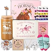 Valentines Day Gifts For Her, Valentine Gift For Daughter, Horse Gifts For Women, Girls, Horse Lovers, Galentines Day Gifts For Friends, Niece Gifts, Equestrian Gift For Women With Tumbler, Bracelet