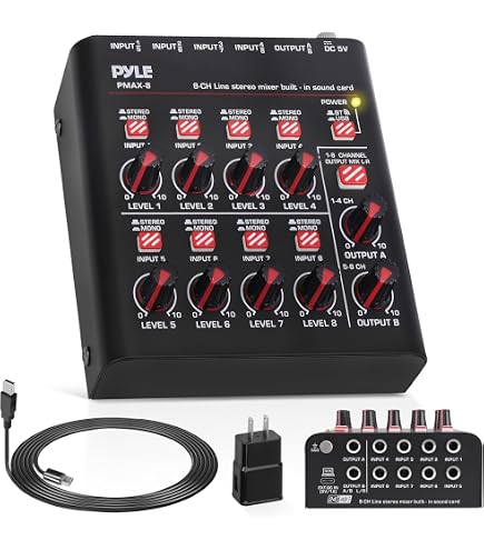 Amazon.com: Cloud Electronics CX263 3 Zone Mixer : Musical Instruments