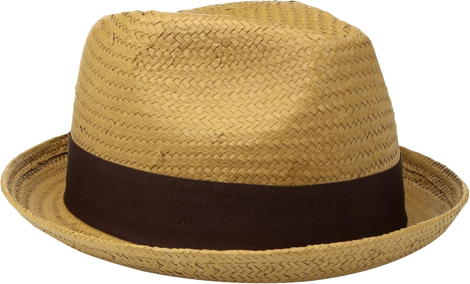 Brixton Men's Castor Straw Fedora Hat: Clothing