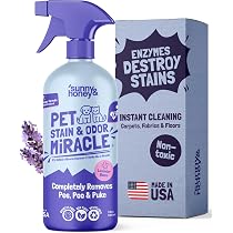 Amazon.com : Sunny & Honey Pet Stain & Odor Miracle - Enzyme ...