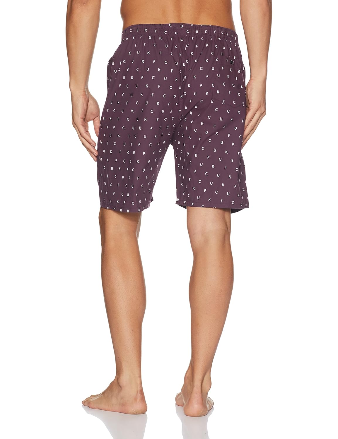 fcuk men's cotton lounge shorts