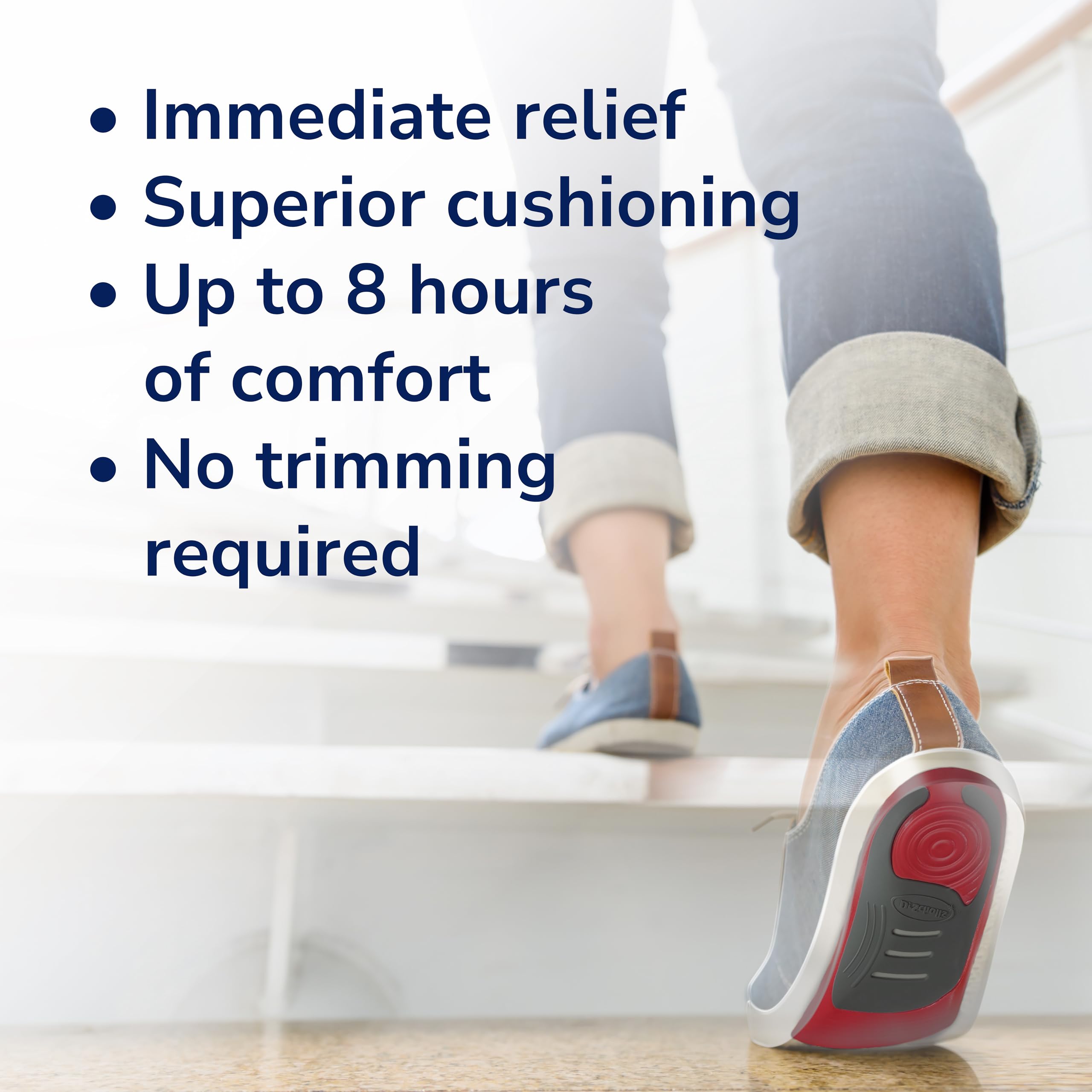 Dr. Scholl’s Custom Fit Orthotics 3/4 Length Arch Support Shoe Inserts - Plantar Fasciitis Relief Insoles for Men and Women, Immediate All-Day Total Lower Body Pain Relief, FSA HSA Eligible, CF440