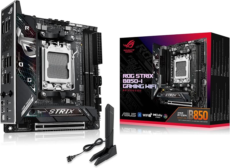 ASUS ROG Strix B850-I Gaming Mini-ITX AM5 motherboard WiFi 7 PCIe 5.0