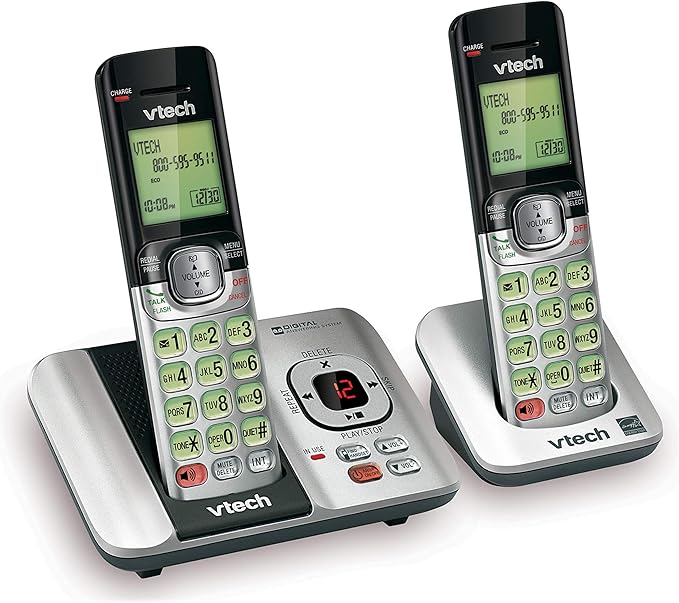 VTech CS65292 DECT 6.0 Phone Answering System with Caller ID/Call