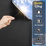 rabbitgoo Blackout Window Film Grid Design Privacy 60x200 cm view 7