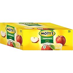 Mott's Applesauce, 4 Oz Cups, 36 Count, No