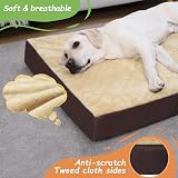KSIIA Large Orthopedic Dog Bed 91x68x8cm Removable Cover Non Slip view 4