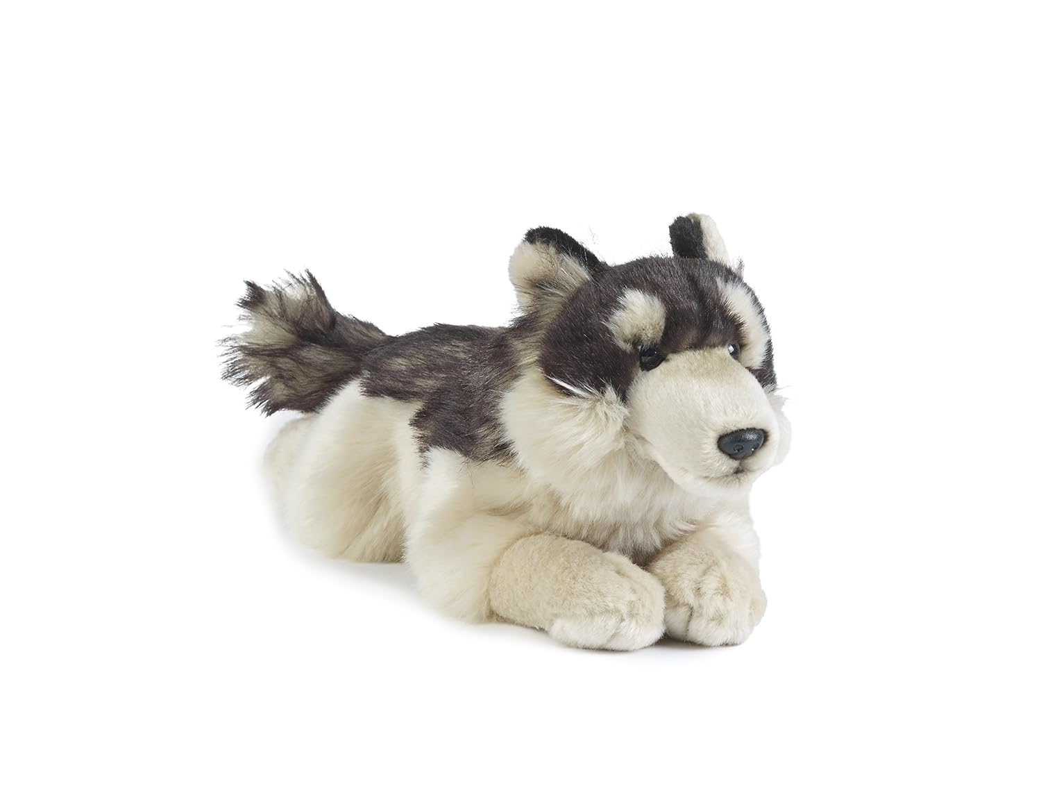 Plush Soft Toy Wolf by Living Nature. Amazon.co.uk Toys & Games