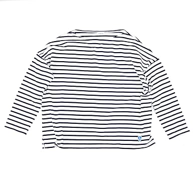 Amazon Orcival オーシバル レディース ワイドボーダー ボートネック