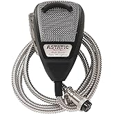 Astatic (302-10001SE) 636LSE 4-Pin Noise Canceling CB Microphone,XLR, Silver
