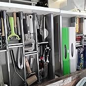 Practical Comfort Verstellbarer Schubladen-Organizer Küche, eleganter