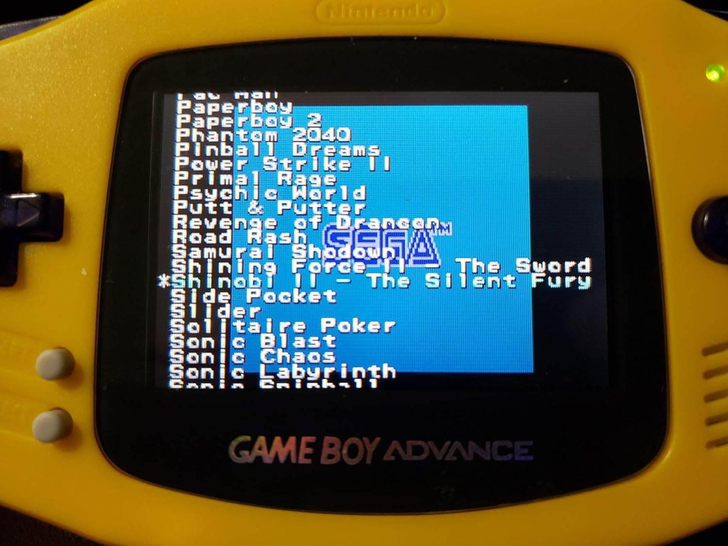 Sega Classics GBA 106 in 1 game (w/ Case & Cover Insert) Multicart Master System & Game Gear 100 in 1 ++ Games Compilation - (Gameboy Advance): Video Games