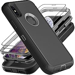 YKHJKLEC for iPhone X Case/iPhone Xs Case, Military