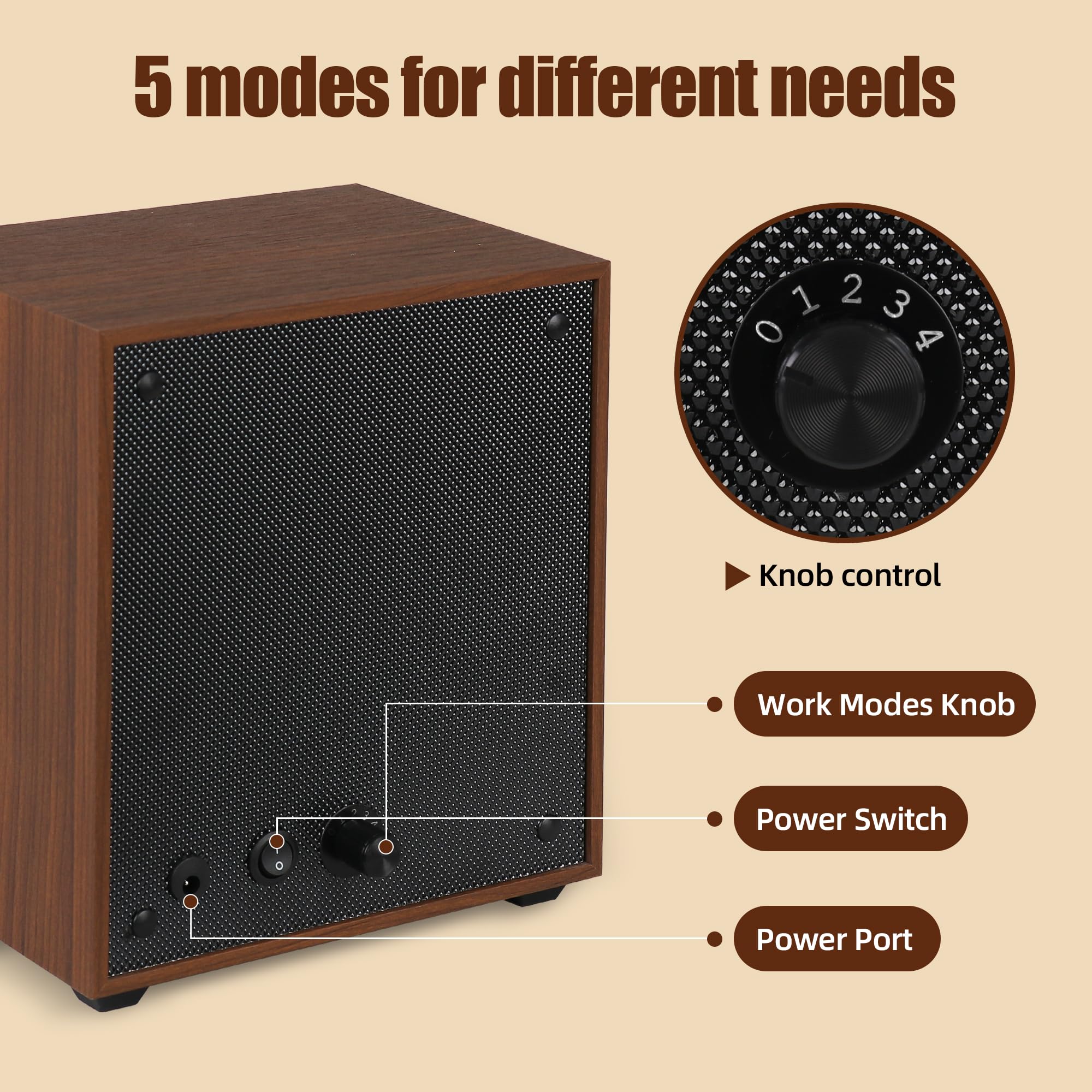 3 Watch Winder for Automatic Watches Wooden Automatic Watch Winder with Super Quiet Japanese Motor, 4 Rotation Mode, Blue LED Light, Memory Foam Pillows for Man & Woman