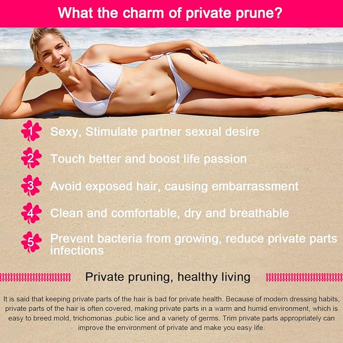 female pubic hair trimmer commercial