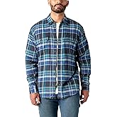 Dickies Mens Long Sleeve Flex Flannel Shirt