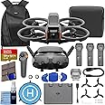 DJI Avata 2 FPV Drone with 3-Battery Fly More Combo CP.FP.00000151.02 4K Video + 128GB Memory, Landing Pad + More