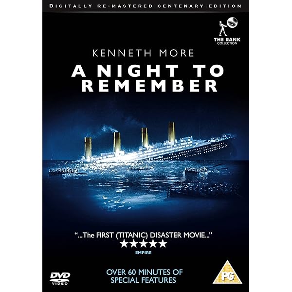 A Night to Remember (1958) All Region: Amazon.ca: Kenneth