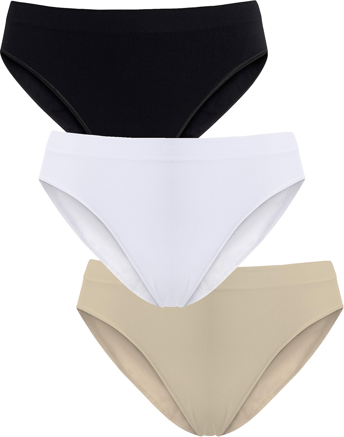 UnsichtBra Damen Unterwäsche Microfaser Slips im Mehrpack - Frauen