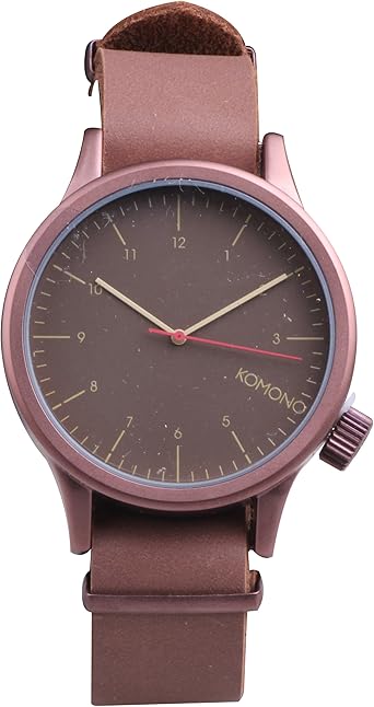 Komono KOM-W1902 - Reloj, Correa de Cuero Color marrón ...