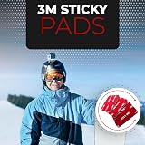 Neutrade 6pk VHB Sticky Pads for GoPro Helmet Mounts Dashcam Replacement view 7