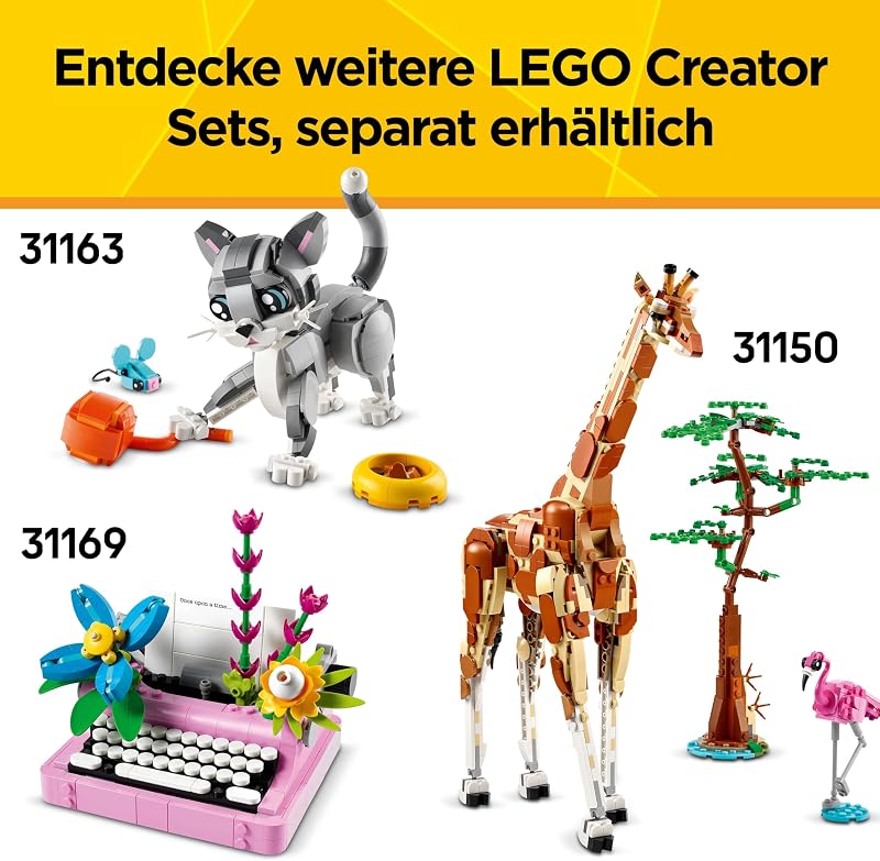 Creator 3in1 Wilde Tiere: Pandafamilie 31165