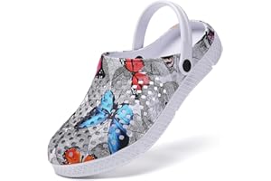 CERYTHRINA Women's Garden Clogs Shoes Breathable Quick Drying Sandals Slippers Beach Footwear