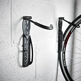 VonHaus Bike Wall Mounts 2-Pack Storage Hooks Steel 30kg Capacity view 3