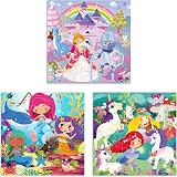 QUOKKA Magnetic Puzzles for Toddlers Unicorn Princess 36 pc Travel Game view 7