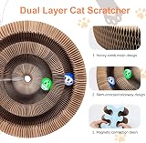 bonitacrylic Double-Layer Kitty Kurlz Cat Toy, Cardboard Enrichment Mat view 5