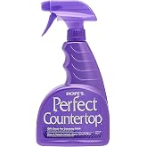HOPE'S Perfect Countertop Cleaner and Polish 22-Ounce, Streak-Free Multi-Surface Cleaning Spray, Safe on Stone, Laminate, CORIAN, Granite, Quartz, Marble, Pack of 1
