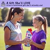 Purple Ladybug Rebel Girls Decorate Your Own Water Bottle Kit view 2