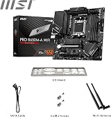 MSI PRO B650M-A WIFI Motherboard AM5 Micro-ATX DDR5 PCIe Gen4 Wi-Fi 6E view 7