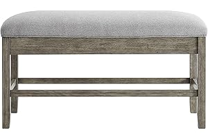 Steve Silver Co Grayson Storage Counter Bench