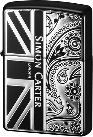 Amazon Co Jp Zippo ジッポー オイルライター サイモンカーター ユニオンジャック ペイズリー マットカラー ブラック Scp 033 スポーツ アウトドア Amazon Co Jp Zippo ジッポー オイルライター サイモンカーター ユニオンジャック ペイズリー マットカラー ブラック Scp 033 スポーツ アウトドア