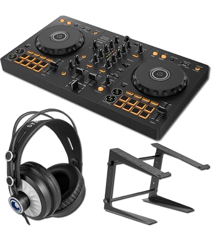 Amazon.com: Pioneer DDJ-FLX4 DJ Controller Bundle with Studio DJ