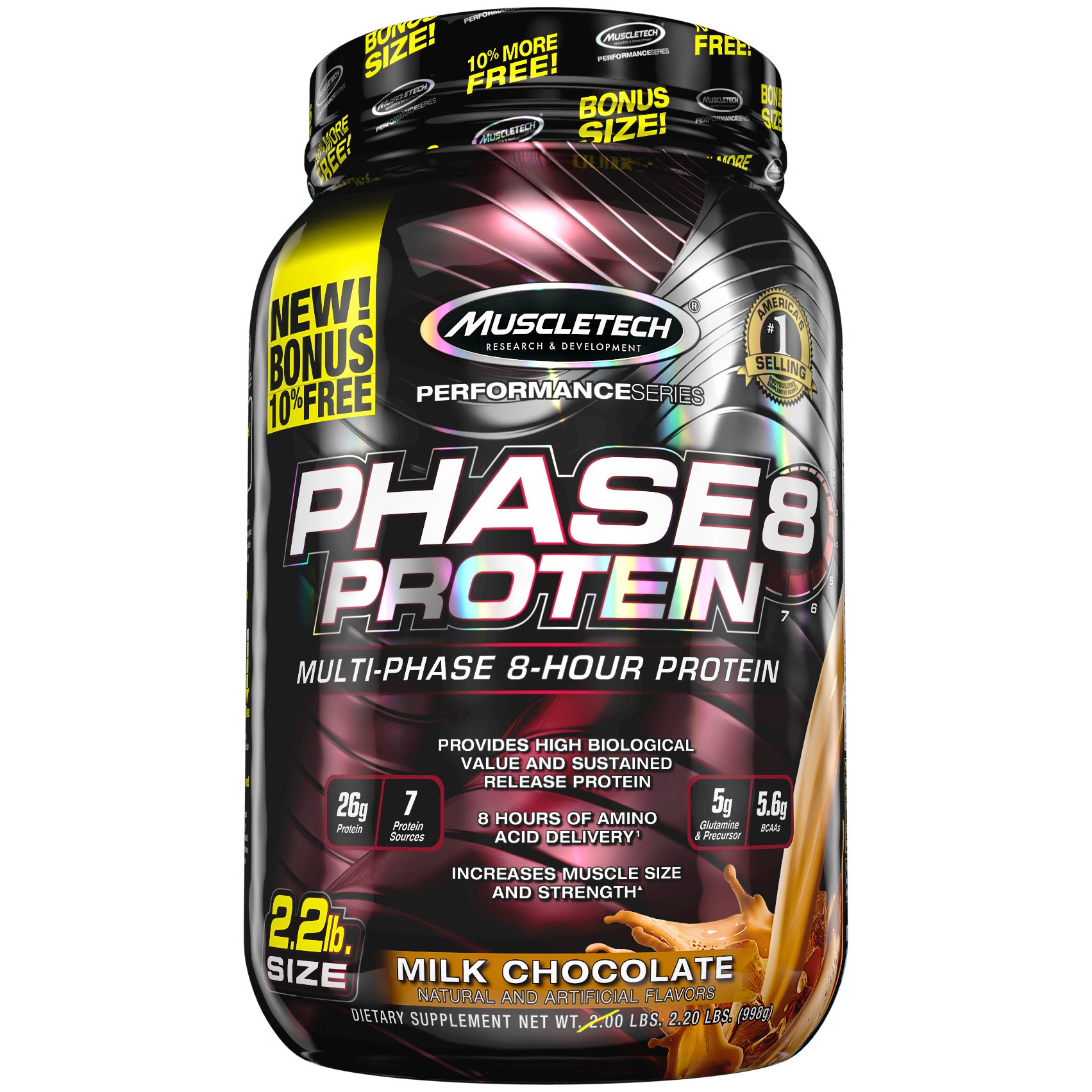 muscletech nitro tech 8 hour protein
