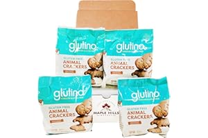Gluten-Free Cracker Snack Bundle Packs in Maple Hills Market Protective Box (Animal Cracker Variety Pack - 4 Bags)