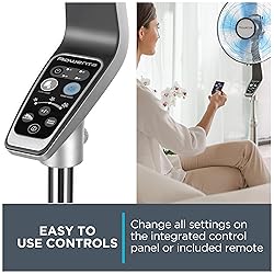Rowenta Pedestal Fan, 53 Inches, Ultra Quiet