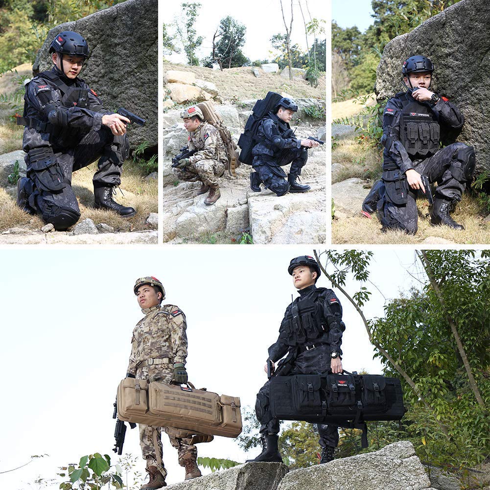 vAv YAKEDA Nylon Tactical Sling Bag Cross Body Gun Backpack Design for Handgun Move Quickly