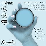 Mehron Paradise Makeup AQ Face Body Paint Pro Size Light Blue Water Activated view 2