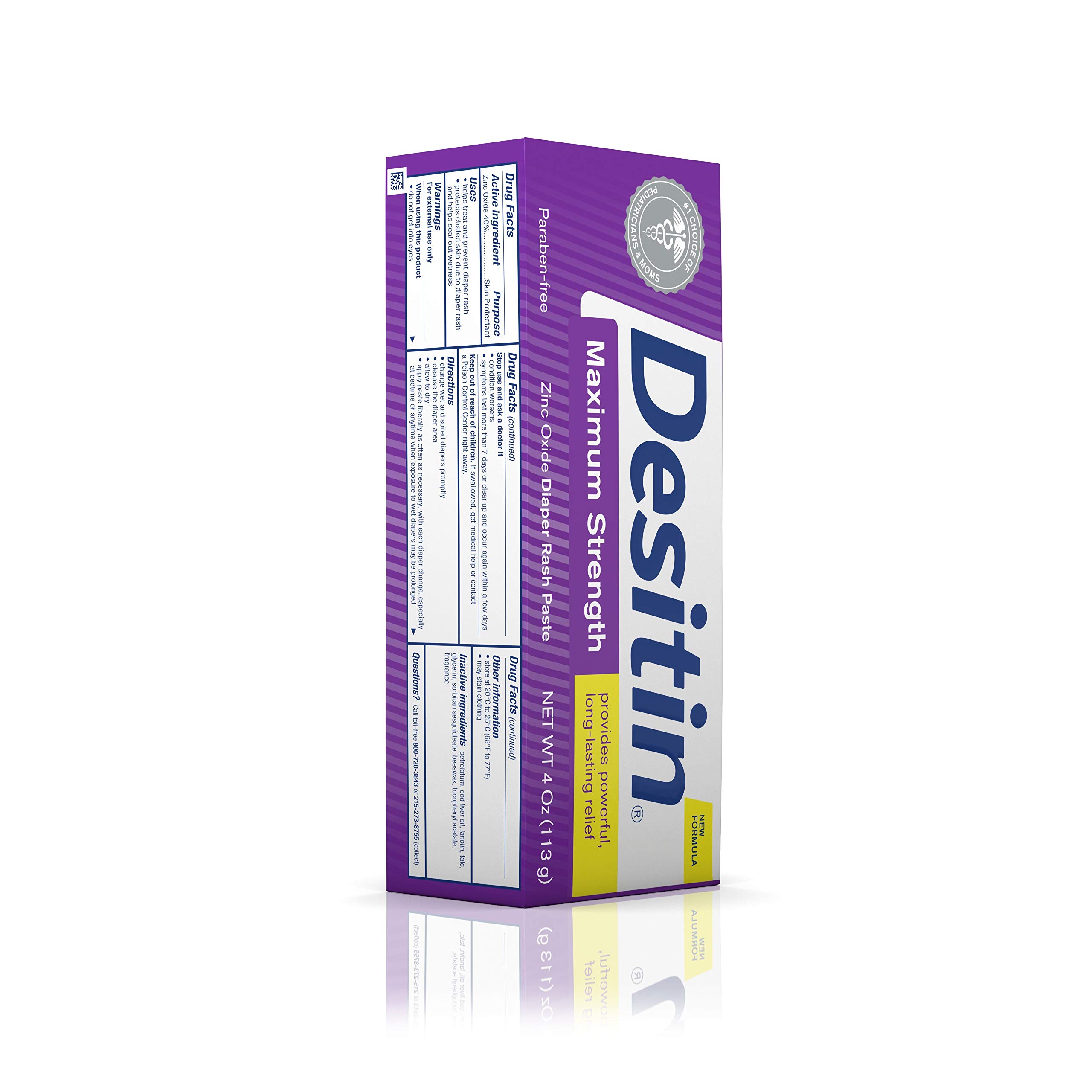 DESITIN Maximum Strength Diaper Rash Paste 4 oz