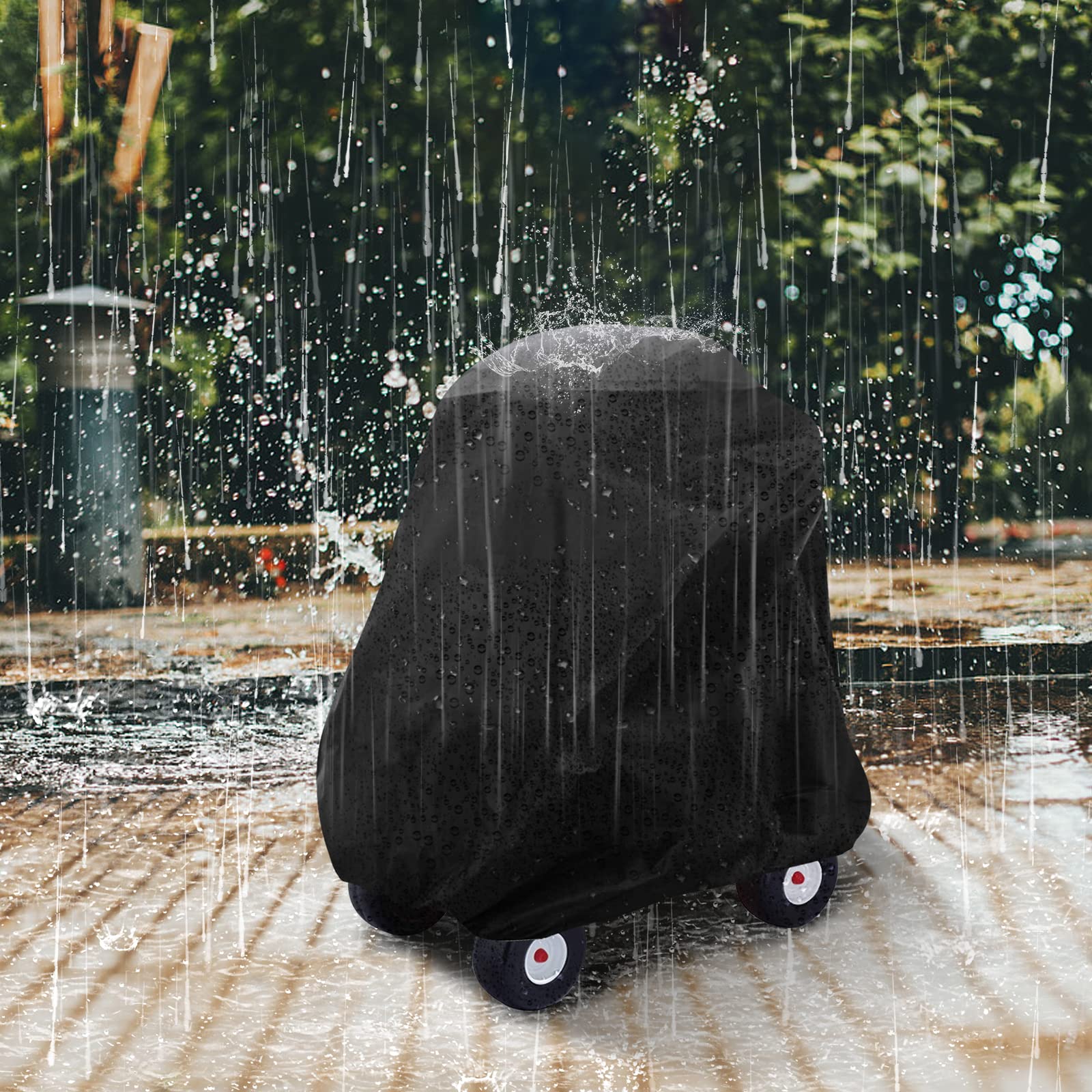 Tonhui Waterproof Cover for Cozy Coupe Truck Ride-On Car, Toddler Car Push & Buggy Cover - Outdoor Sun, Dust & Snow Protection