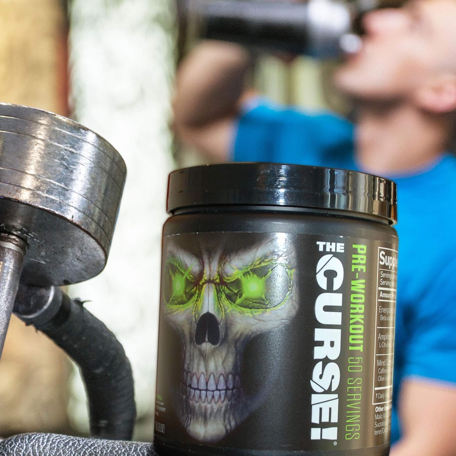 JNX Sports The Curse! Pre Workout Supplement - Intense Energy & Focus, Instant Strength Gains, Enhanced Blood Flow - Nitric Oxide Booster with Creatine & Caffeine - Men & Women | Orange Mango | 50 Srv: Health & Personal Care