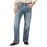 Silver Jeans Co. Men's Zac Relaxed Fit Straight Leg Jean - Legacy